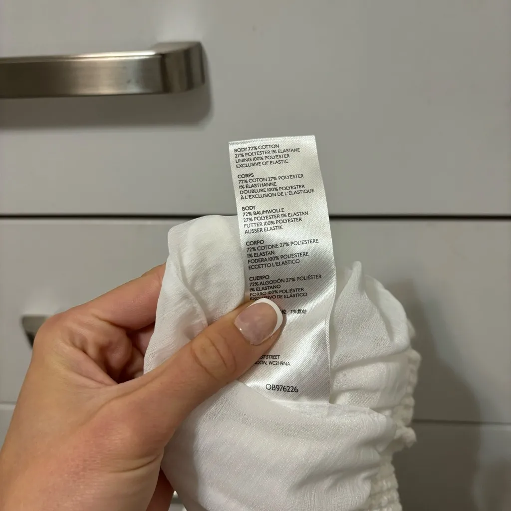 Anthropologie White Tube Top - Image 6