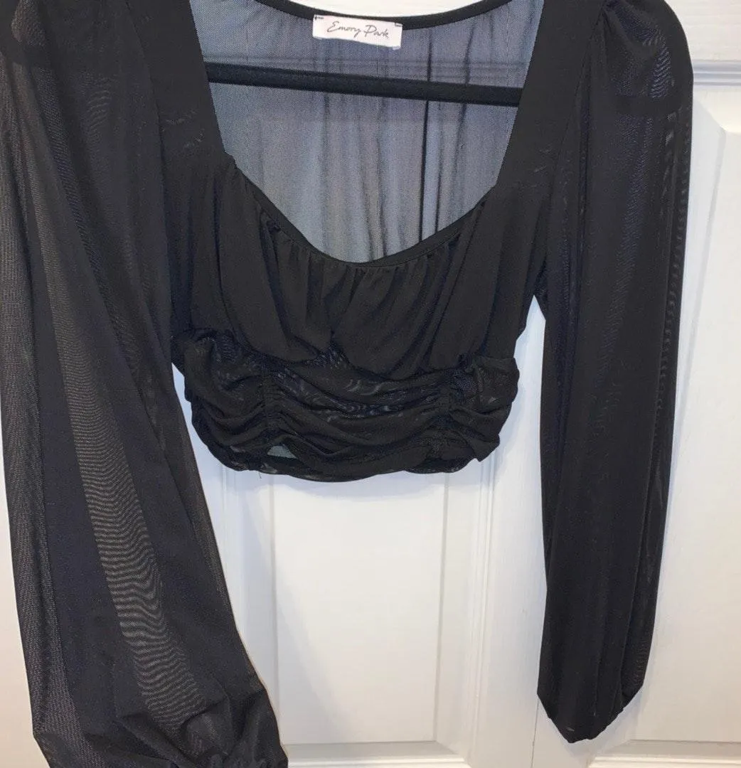 OOTD Fashion Cropped Bustier Top - Image 3