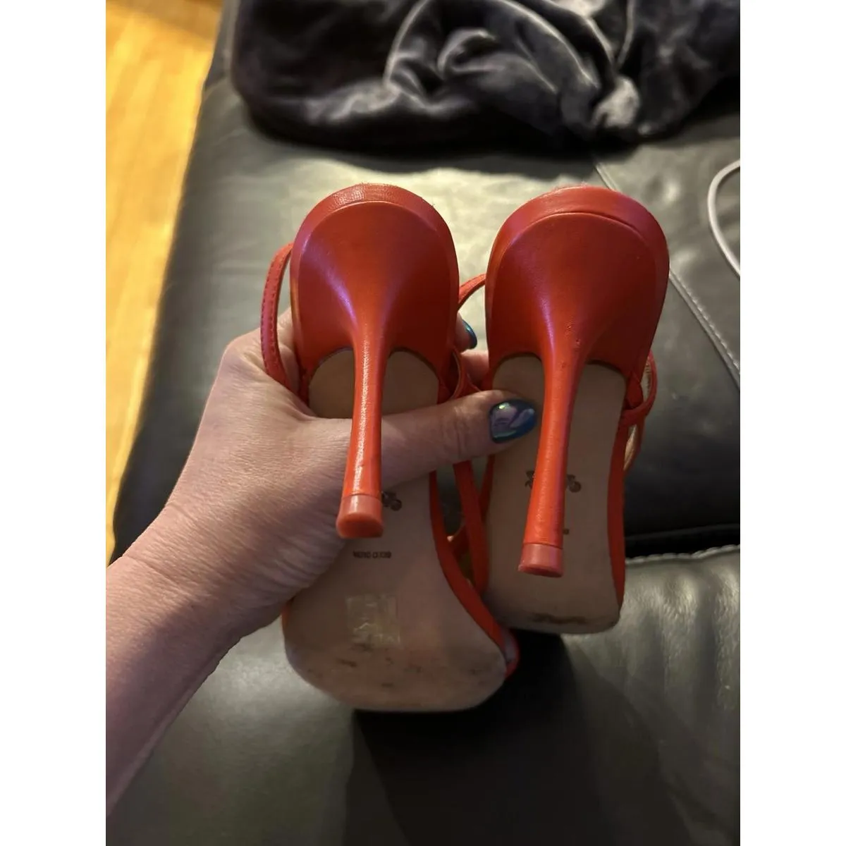 COACH Kaia Leather Sandal size 8.5 - Image 8