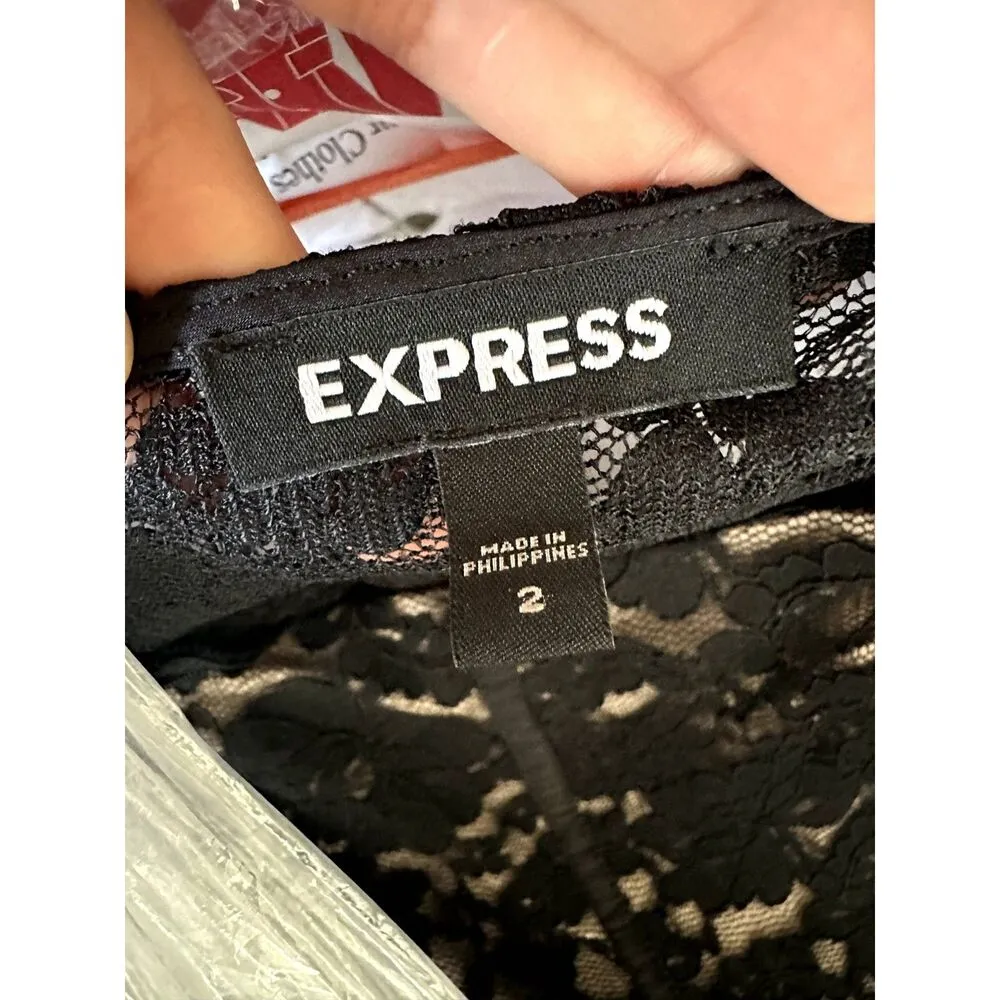 express lace bodice jumpsuit - Image 7