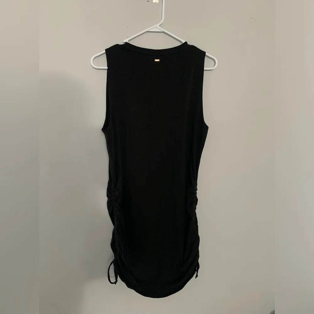 PINK Victorias Secret Dress Tank Top Dress Cinched Soft Comfy Black Size L XL - Image 4