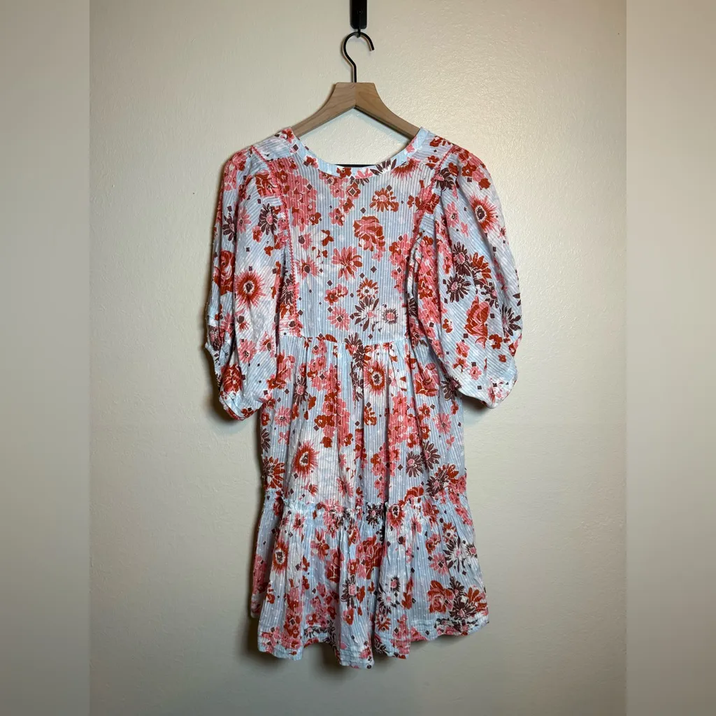 Poupette St Barth‎ Aria Stripe Mini Dress in Blue 90 ’s - Image 7