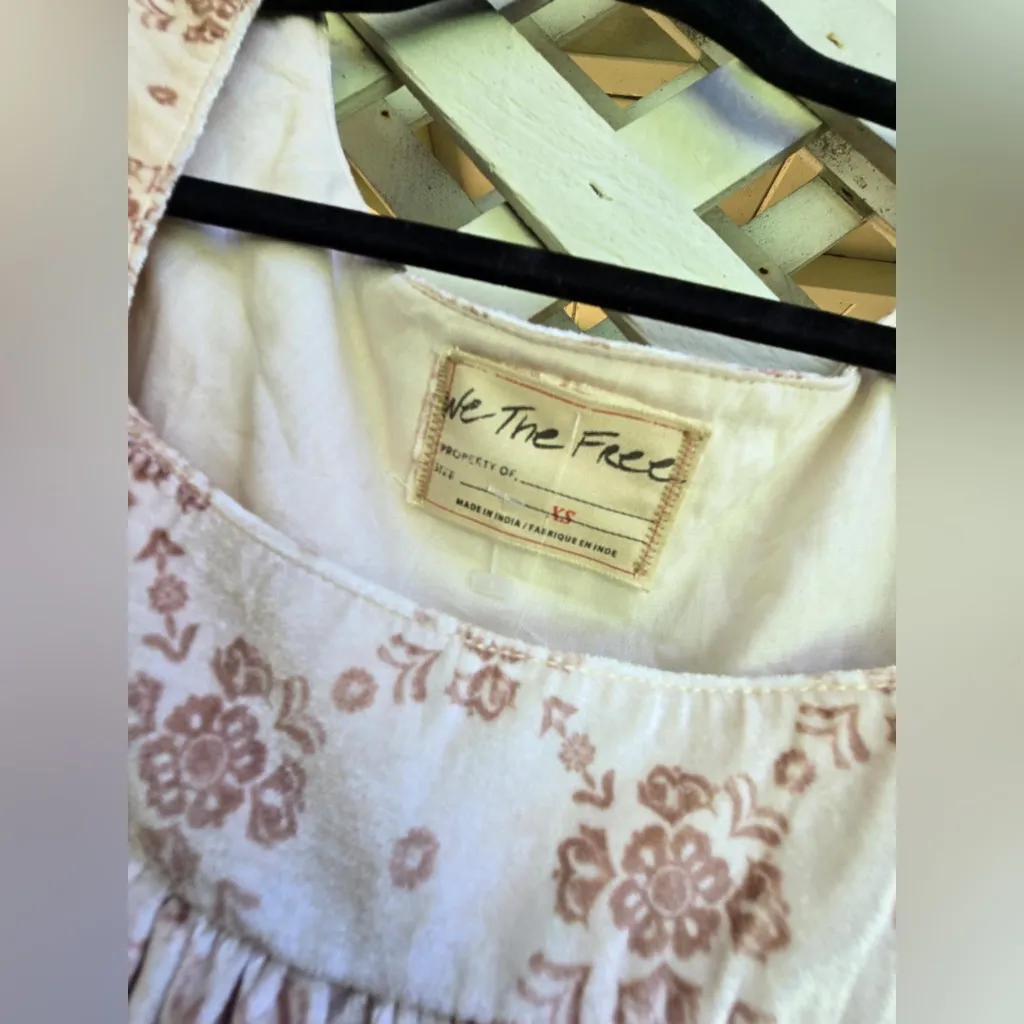 Free people We The Free Summer Camp Velvet Tunic - Image 7