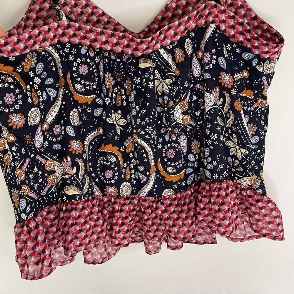 NWT Hayden LA Paisley Camisole Top - Large - Image 10