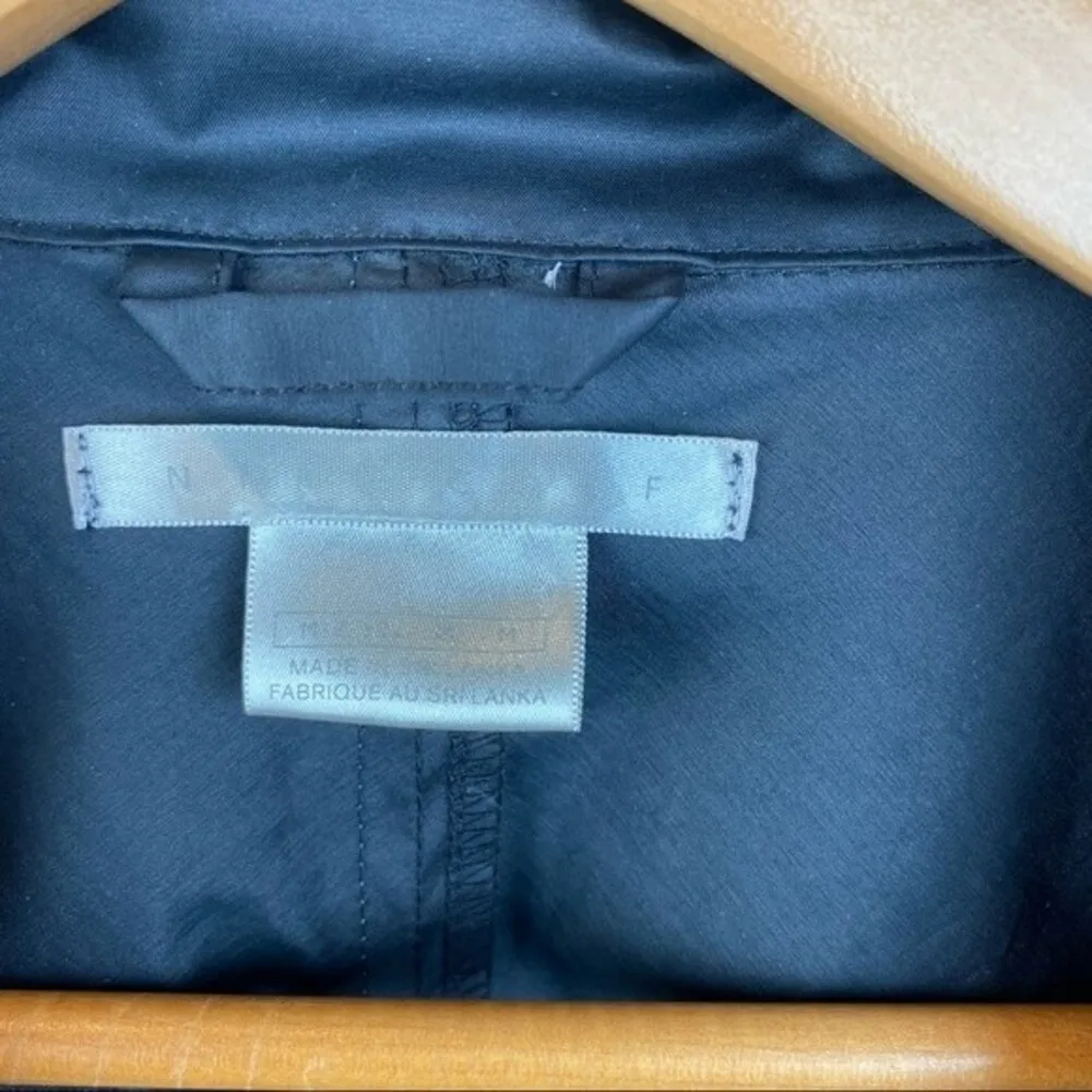 Nike Women's Black & Gray Half Zip Long Sleeve Golf Jacket M - Image 5