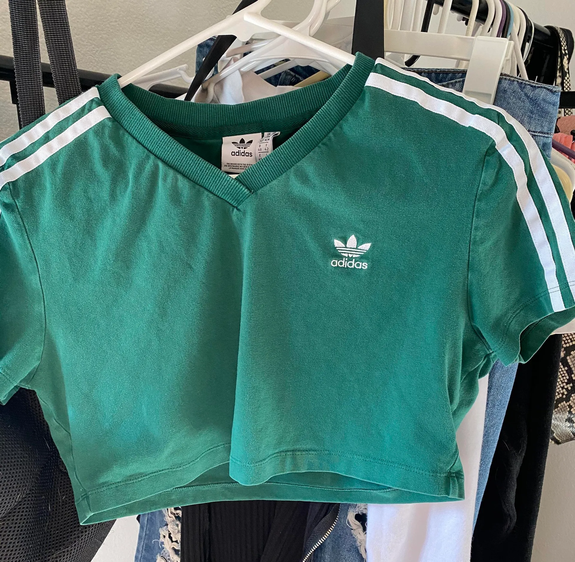 Adidas Crop Top - Image 3