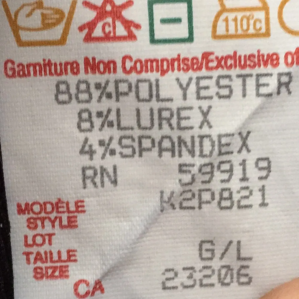 Fred David FINAL MARKDOWN Shimmery  petite top large - Image 4