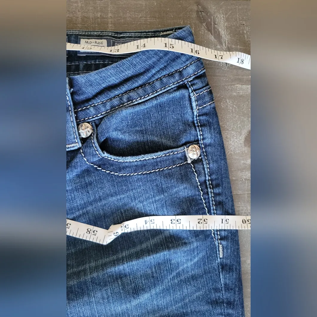 Miss Me Mid Rise Easy Boot Cut Size 29 - Image 7