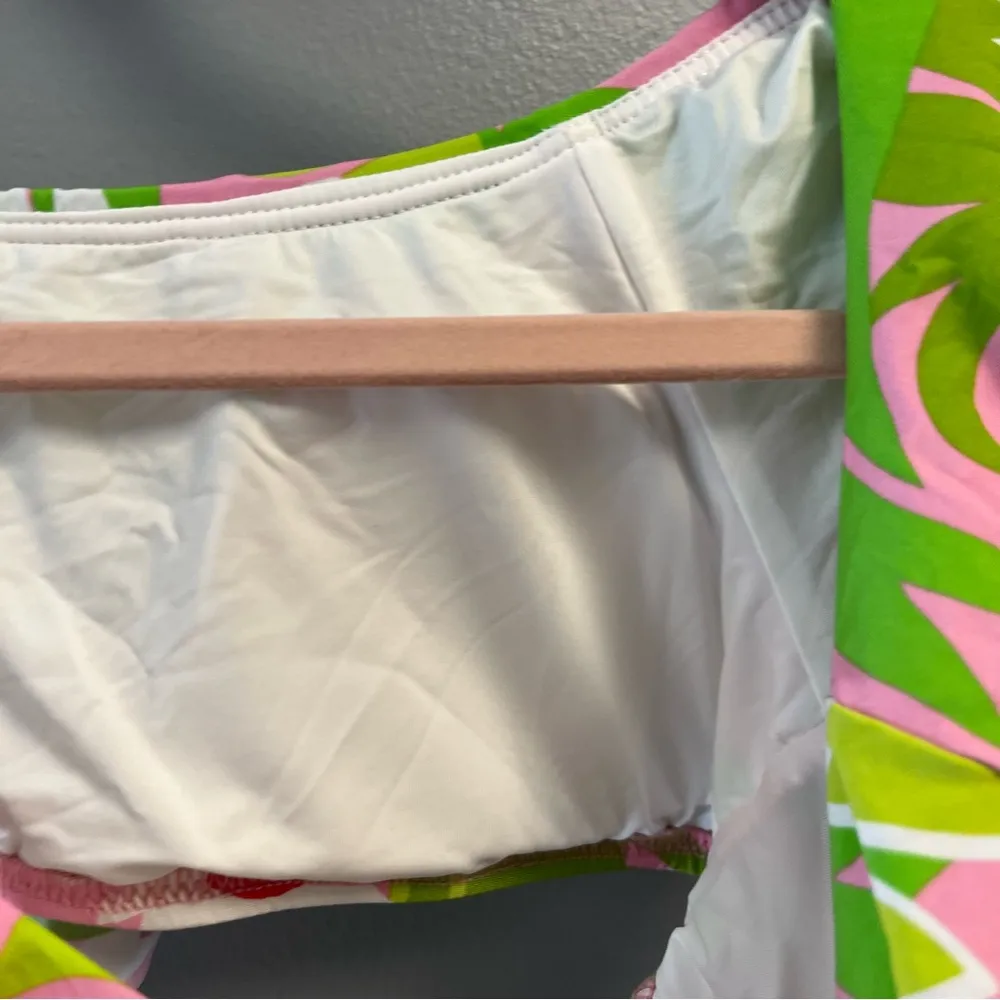 Trina Turk La Palma Off The Shoulder Top Sz 6 NWT Multicolored TOP ONLY - Image 12