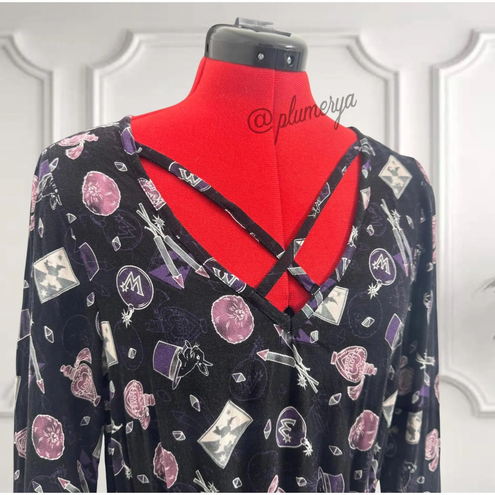 Harry Potter Hot Topic Weasleys’ Wizard Wheezes Halloween Cosplay Dress Size M Black Size M - Image 4