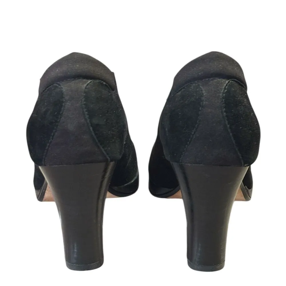 Taryn Rose Heels Black Patent Leather Size 8 - Image 7