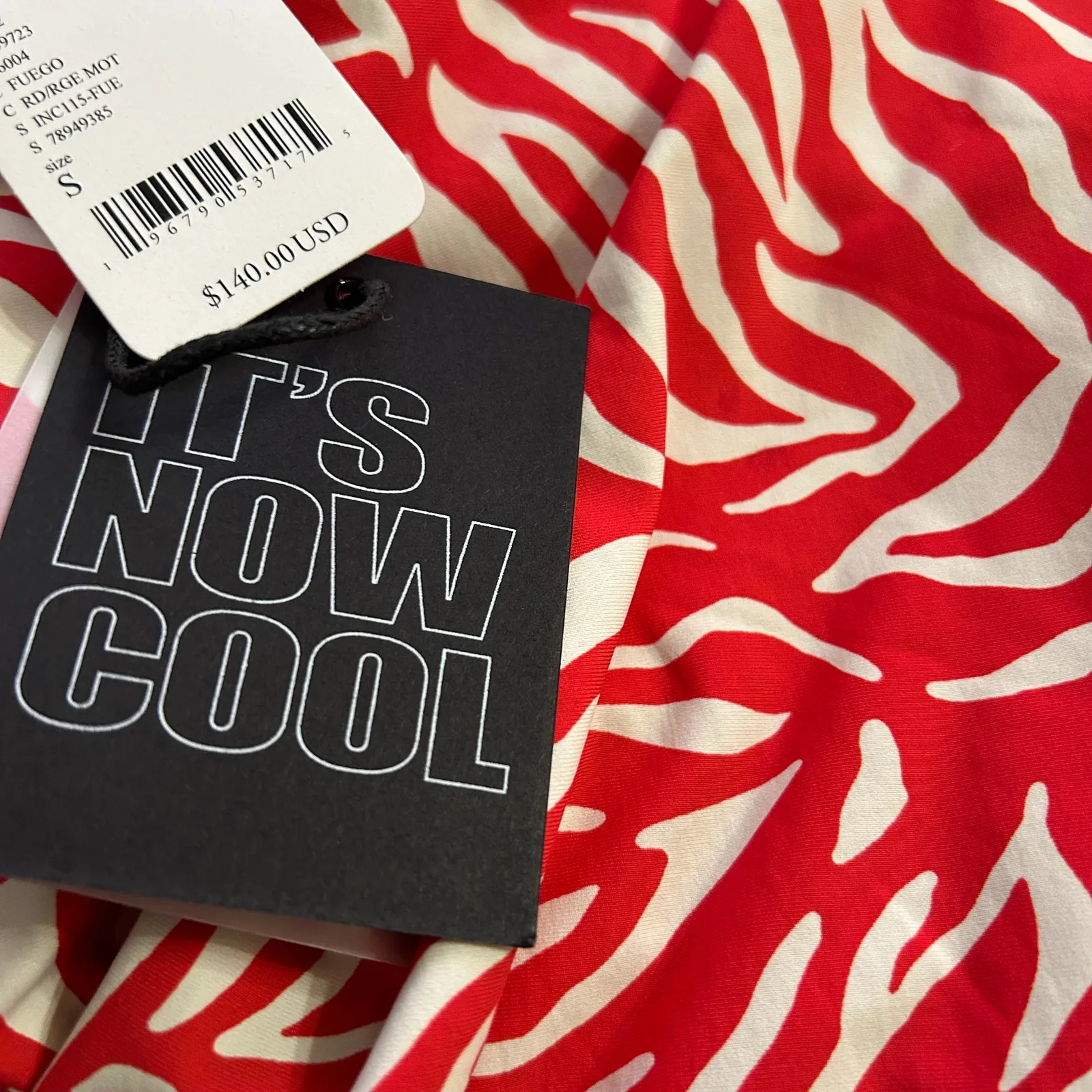 NEW Free People It’s Cool Now Diego Showtime Printed Swimsuit Size Small Vacay - Image 4