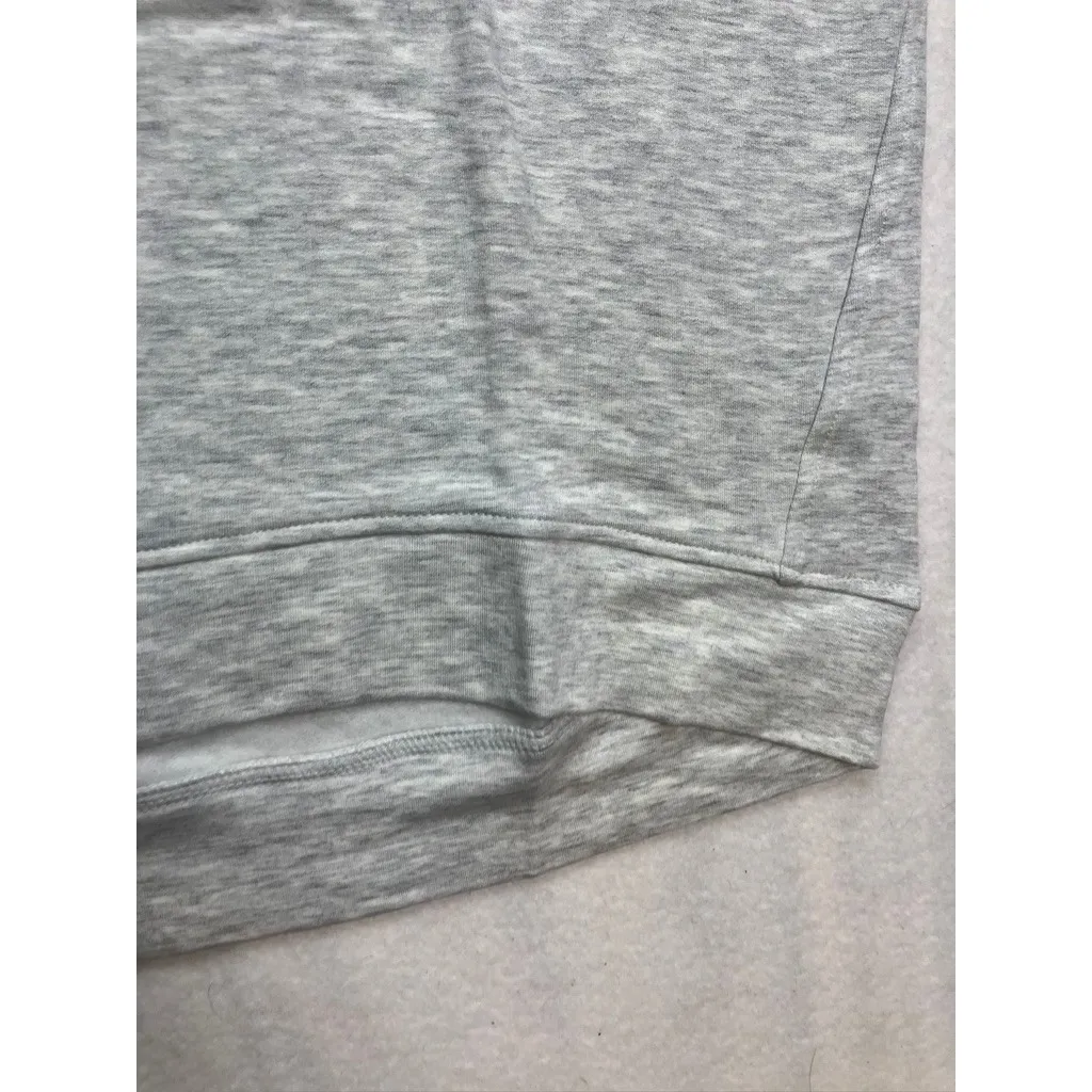 Lou & Grey Signaturesoft Plush Heather Grey Pullover Sweatshirt Size S New - Image 6