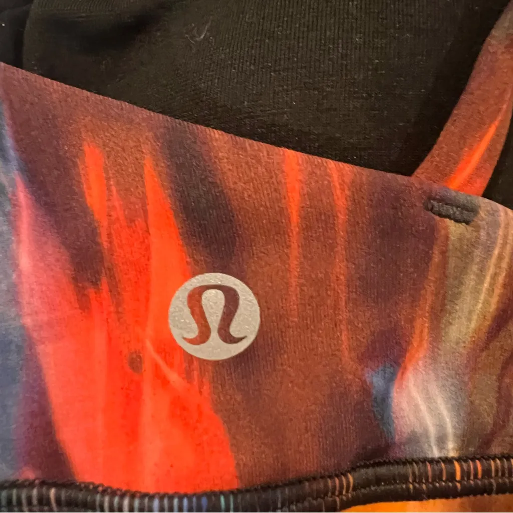 Lululemon Athletica Dynamic Multicolor Sports Bra - Image 4
