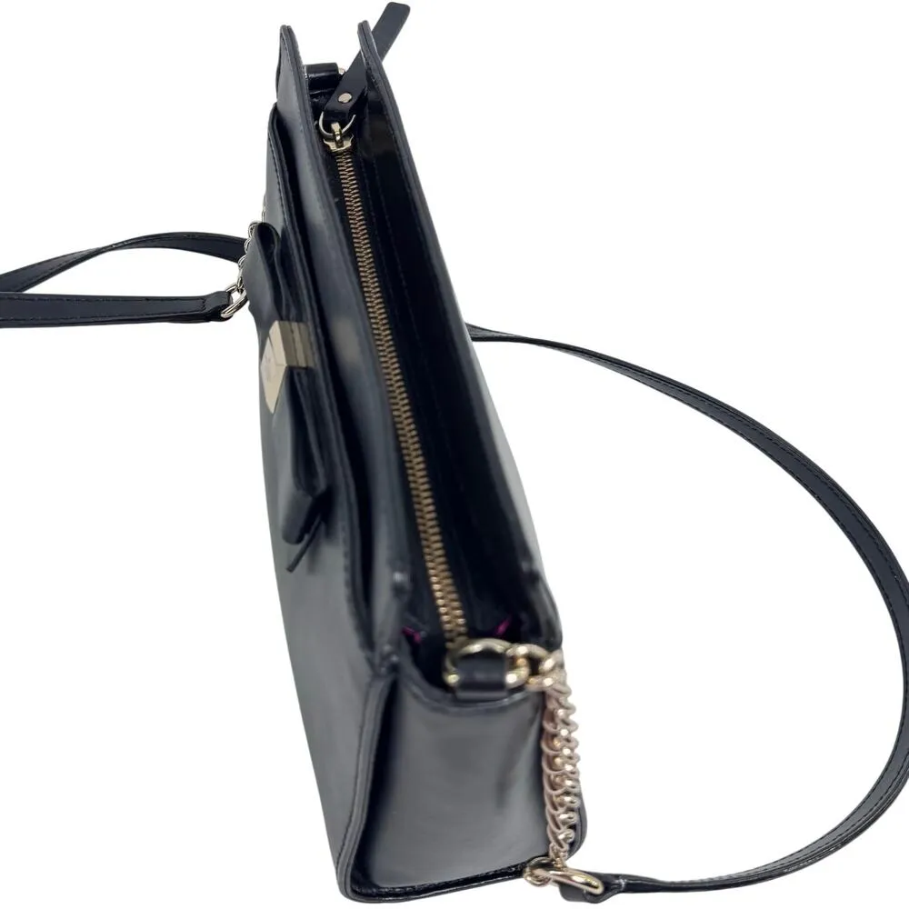 Kate Spade Angelica Leather black crossbody purse - Image 6