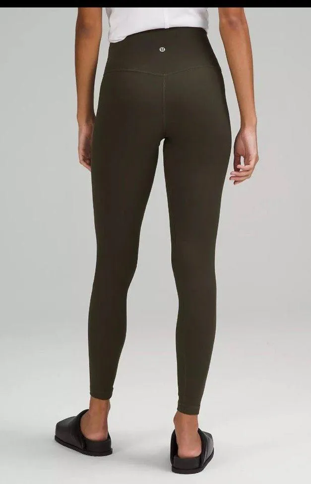 NWT  Align HR Pant 28”  Dark Olive Size 18  Authentic ( SOLD OUT) - Image 2