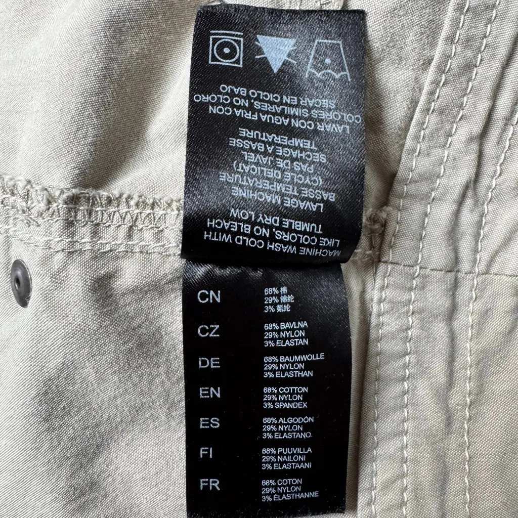 Women's KÜHL Splash 11” Cargo Shorts Size 14 Khaki Tan - Image 11