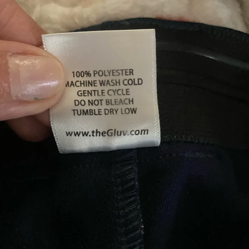 Women’s Black Softball Pants M Medium Glov Athletique Waist 28” 28x24 Inseam 24” Blue - Image 7