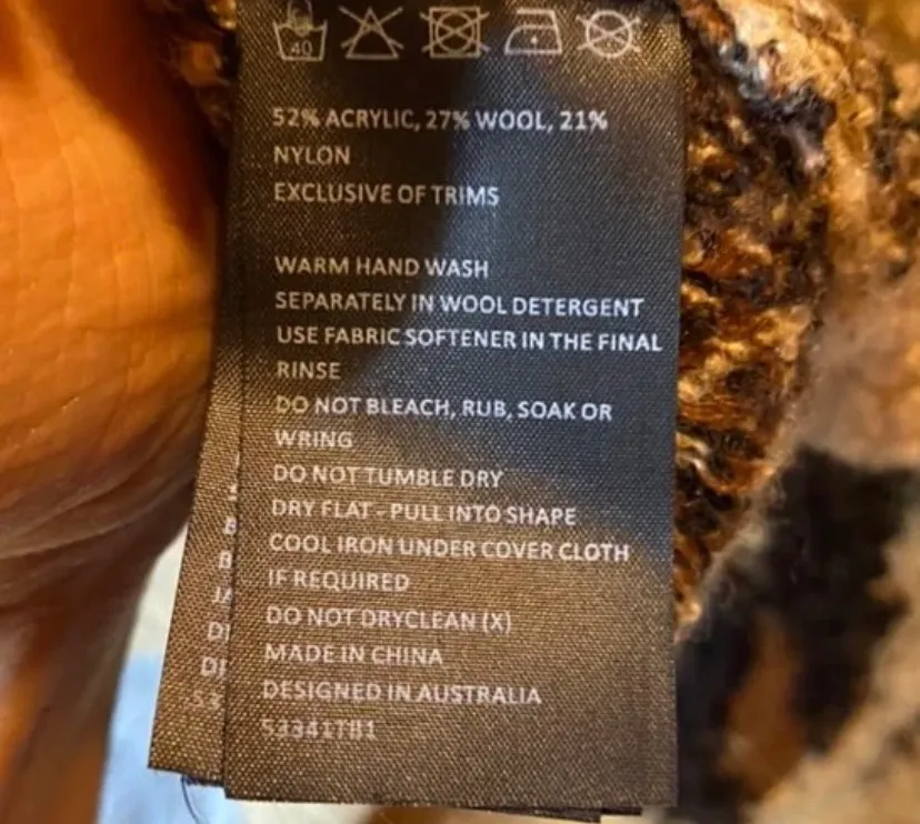 Slouch Knit Leopard/Cheetah Sweater - Image 10