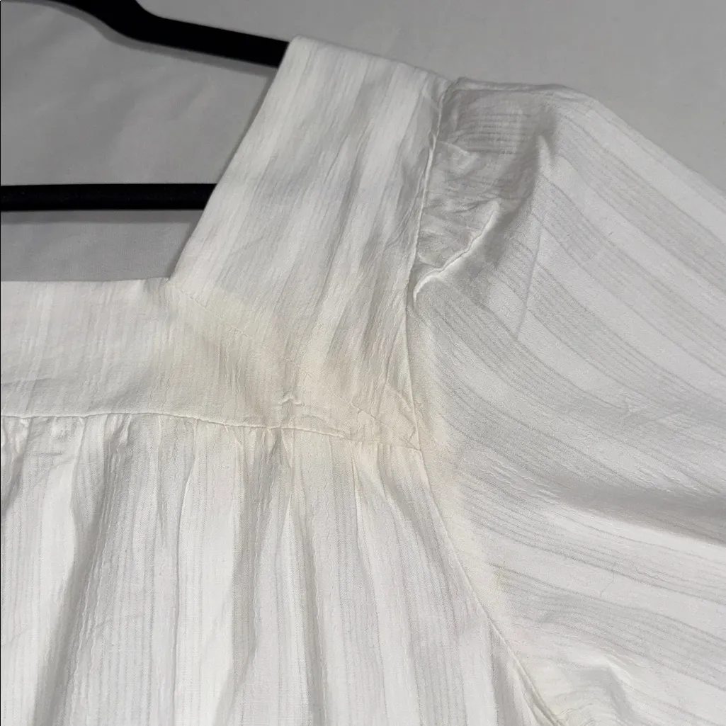 Matilda Jane Enchanted Garden Best-Dressed Embroidered Blouse large floral flaw - Image 4