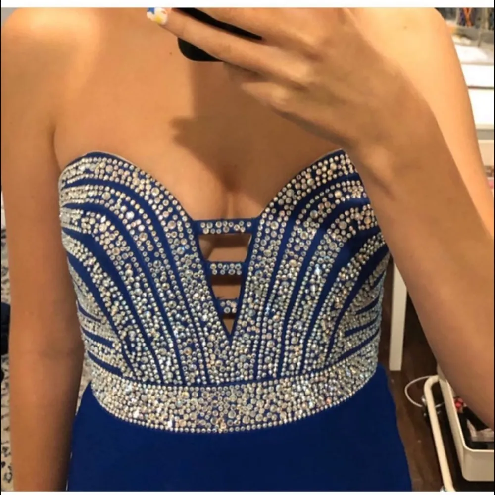 Strapless Prom Dress - Image 3
