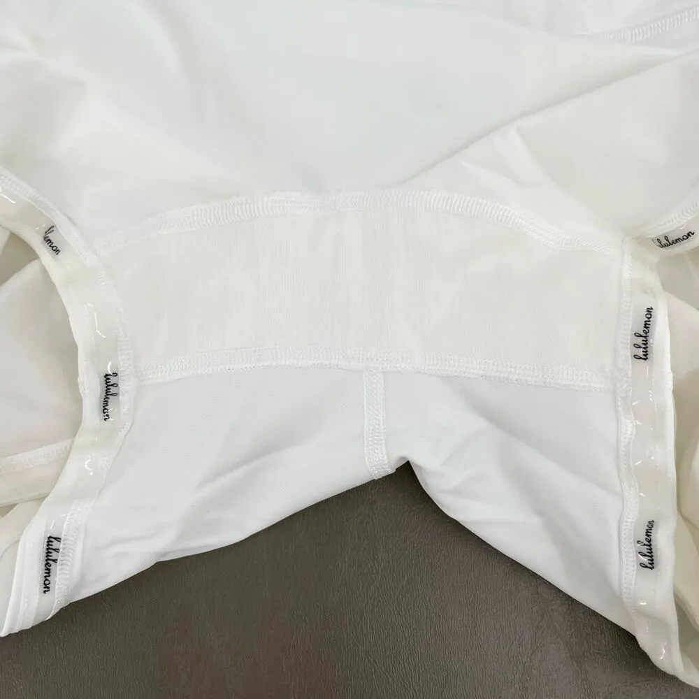 Lululemon Play Off The Pleats White Skirt Athletic Tennis Golf Skort Size 8 - Image 15