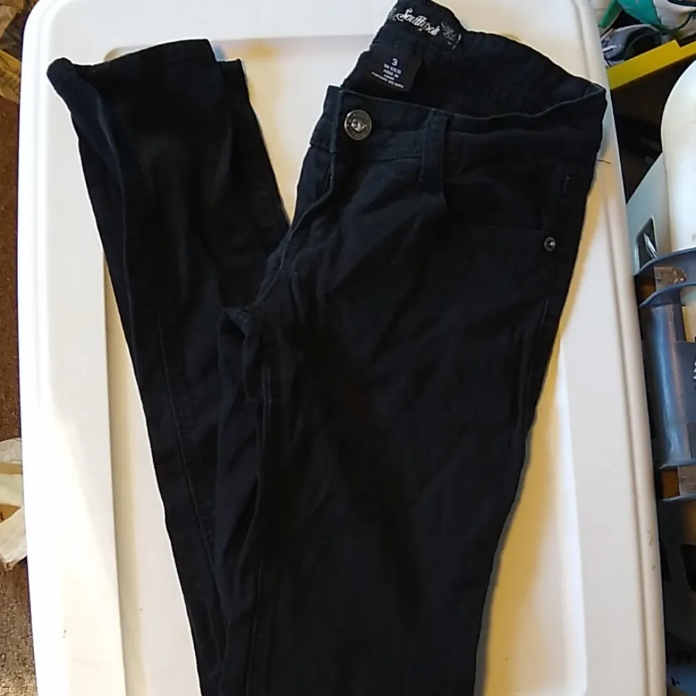 Southpole Black Skinny Pants Size 3 - Image 5