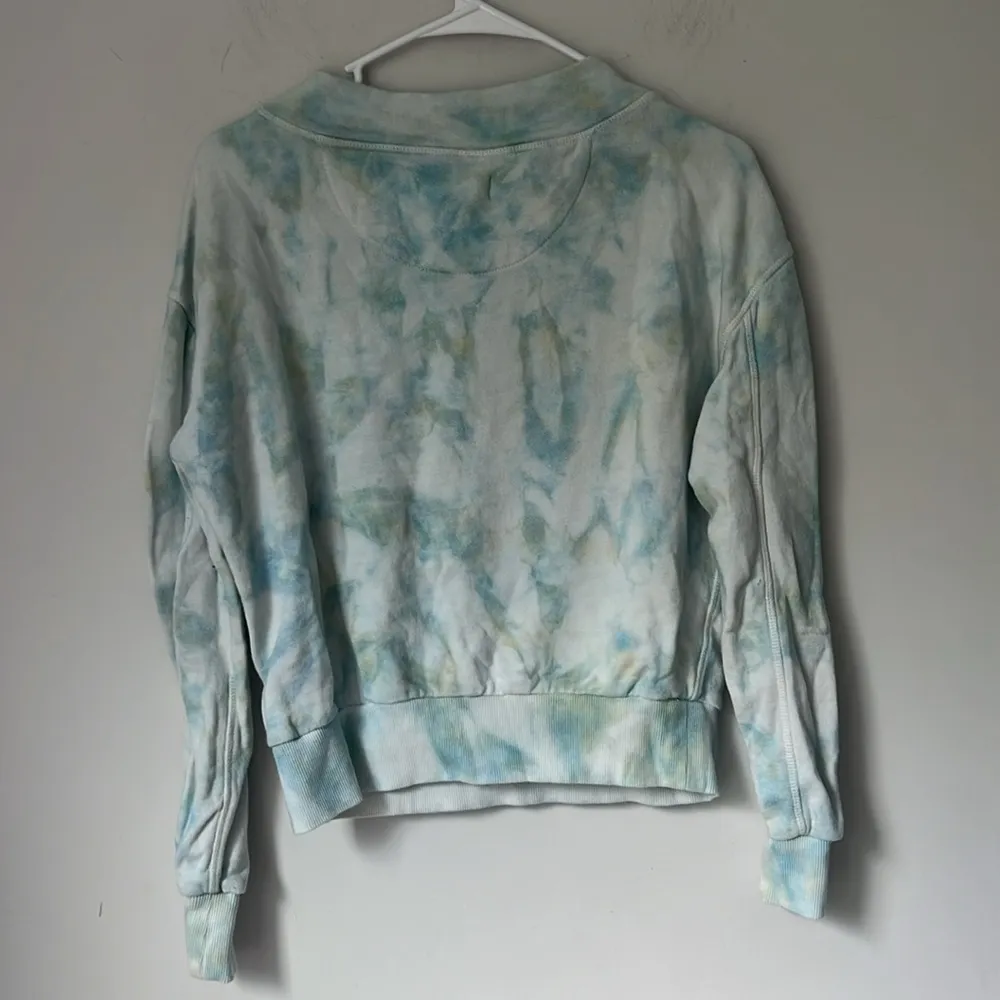 Anthropologie Pilcro Women's Elayna Tie-Dye Sweatshirt Pullover Mock Neck XS - Image 6