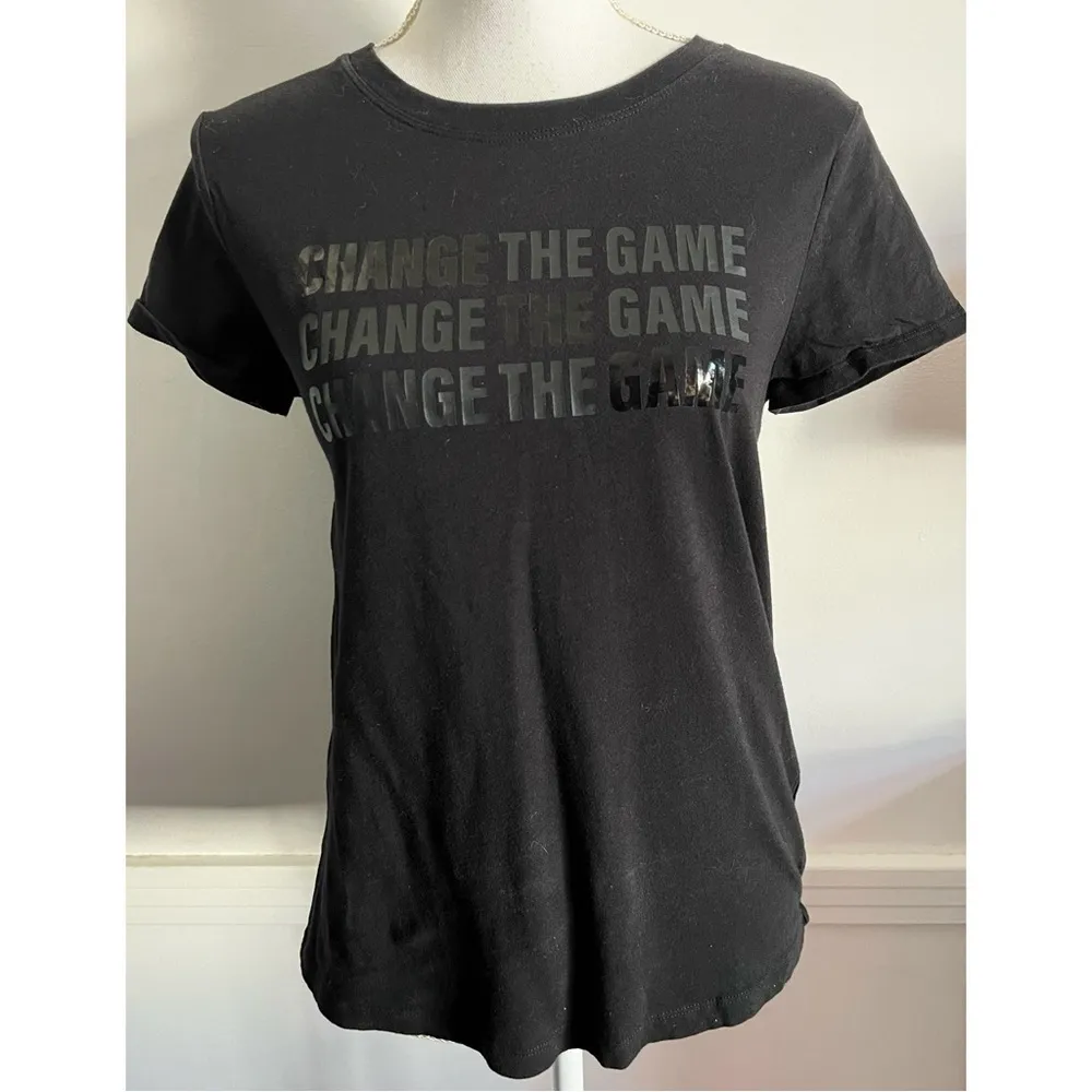 Athleta • Change The Game Black Short Sleeve Tee - Image 2