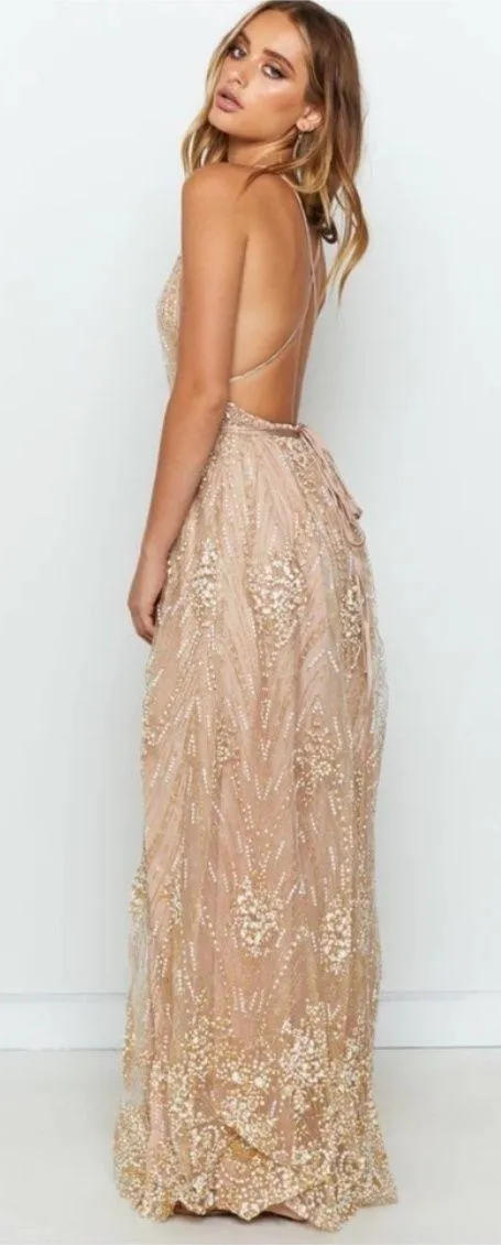 Sequin Maxi Dress - Image 3