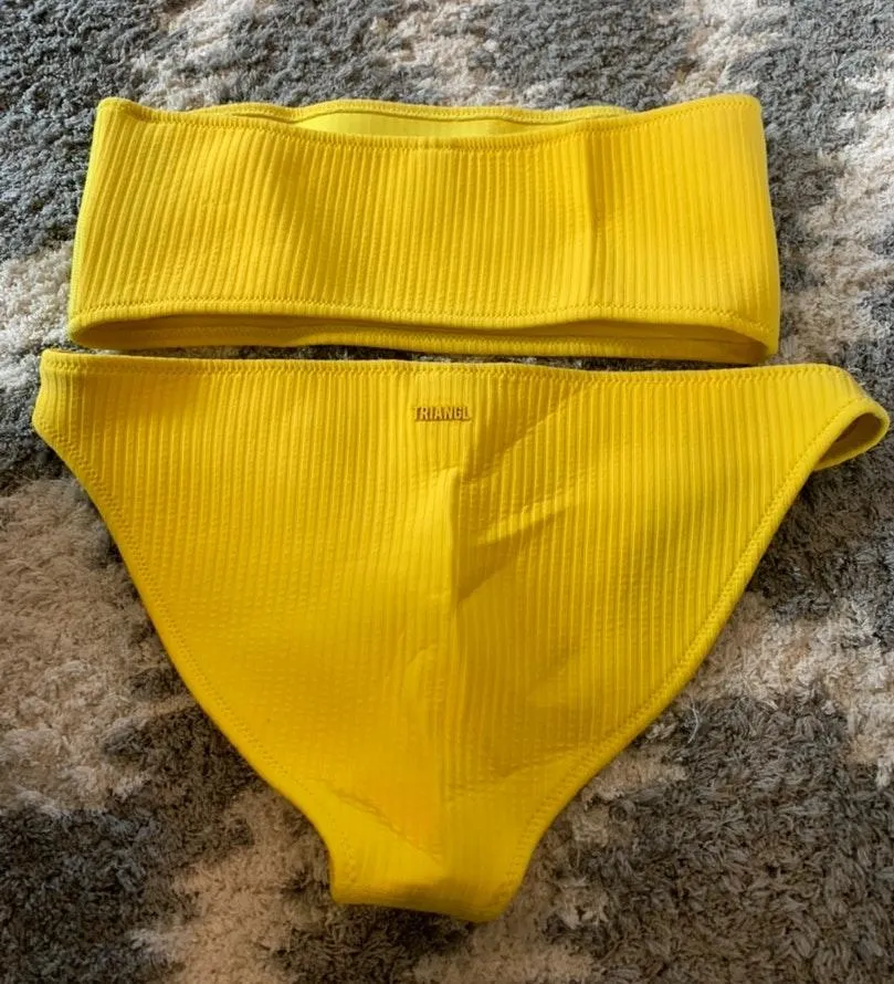 Triangl Yellow Bikini Set - Image 2