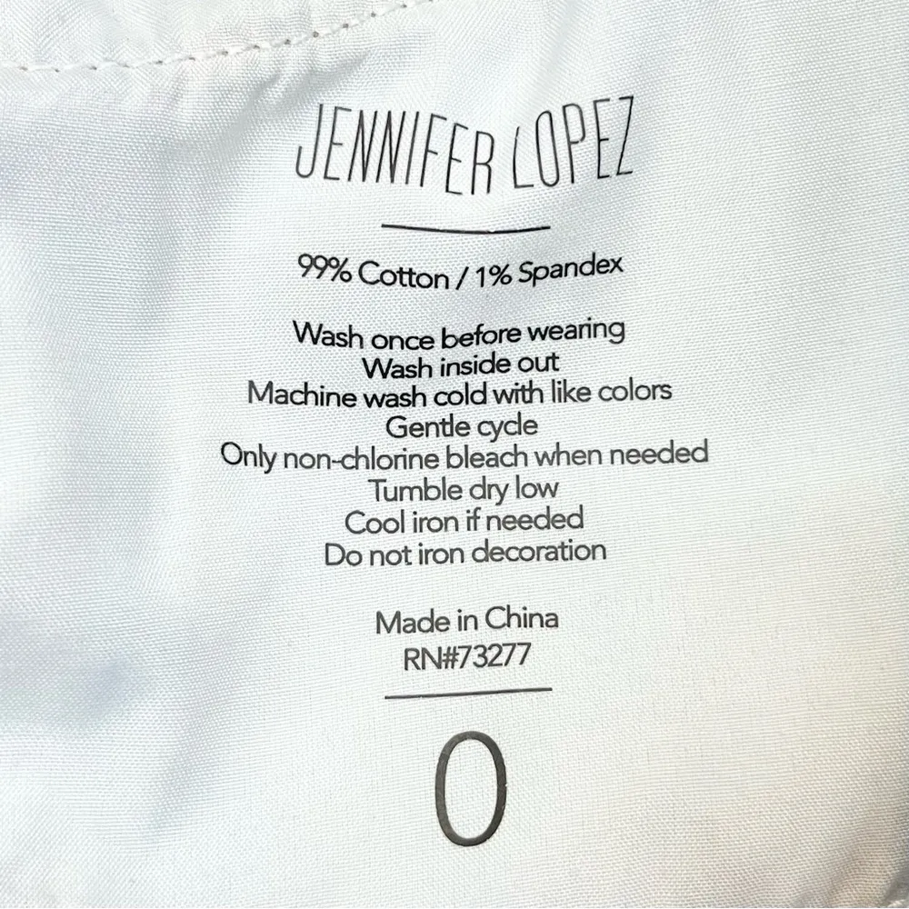 Women’s Blue Denim Jean High Rise Shorts 0 - Image 9