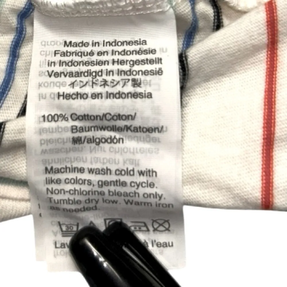 J. Crew Striped T-Shirt Dress S, Striped Short Sleeve Dress - Image 8