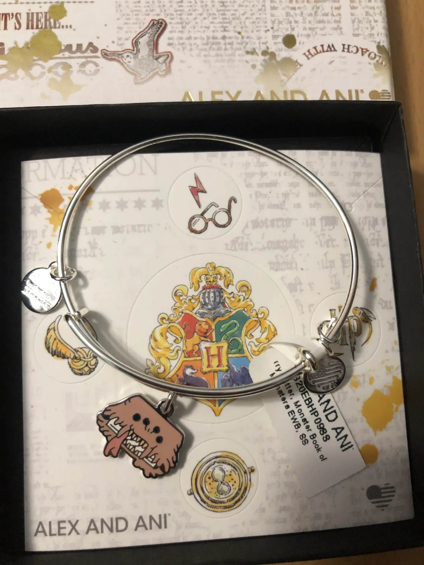 Harry Potter Monster Book of Monsters Charm Bangle - Image 3