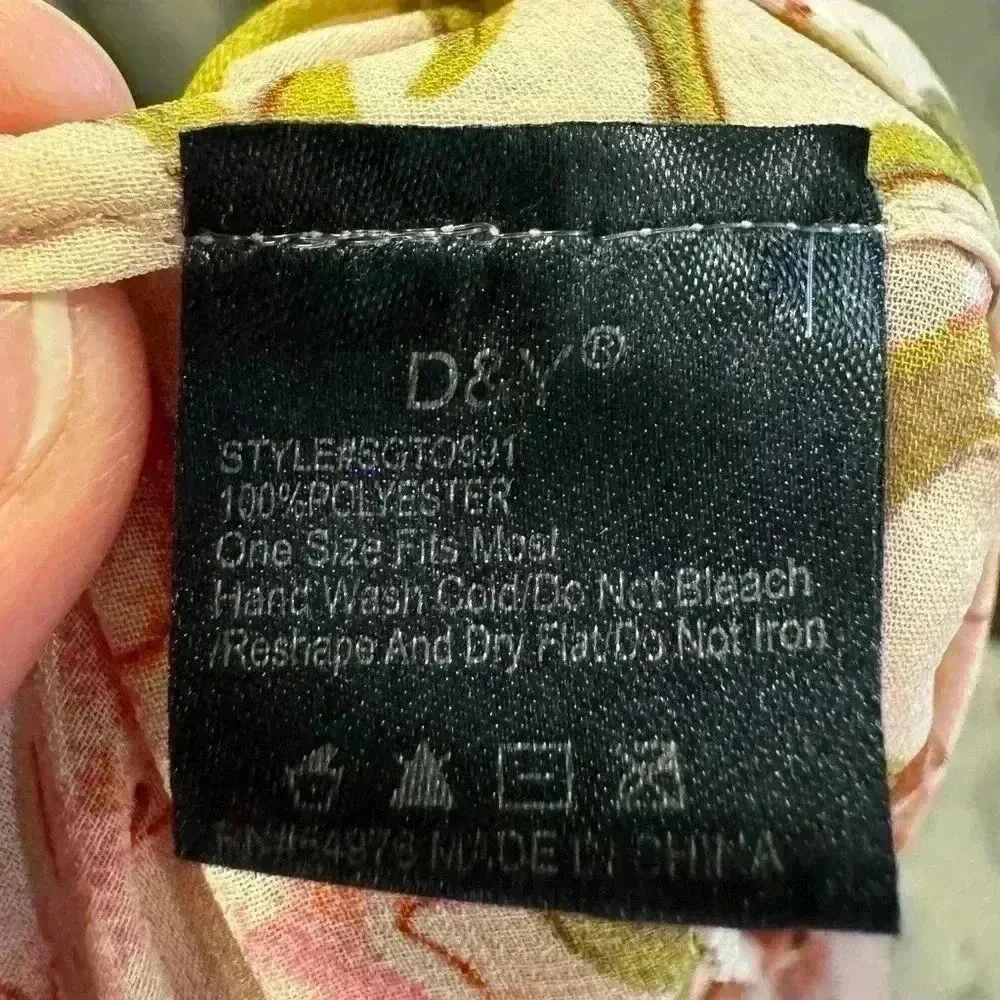 Women’s Floral DY Throw Over - Image 6