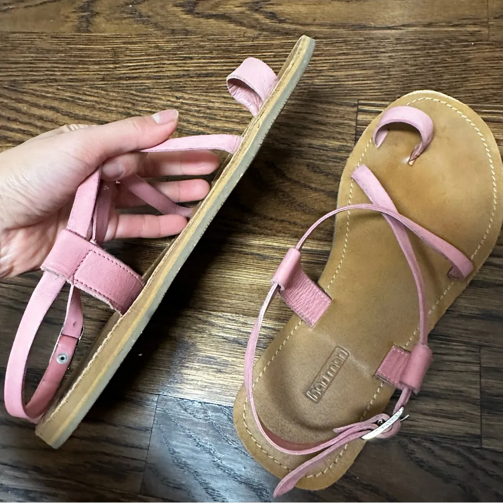 Hari Mari Chantik sandal pink rosette Size 9 - Image 7