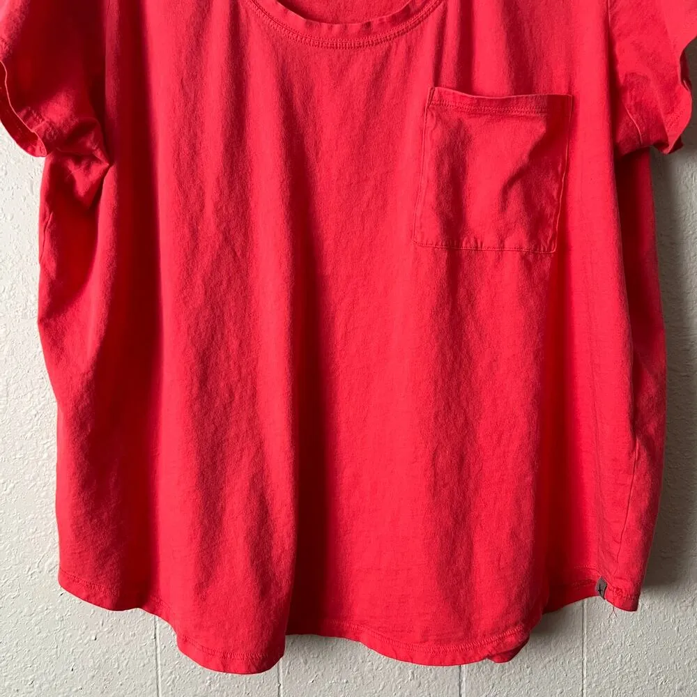 Eddie Bauer Womens T-Shirt 2XL Cotton Lightweight Relaxed Comfort Everyday Wear - Image 3