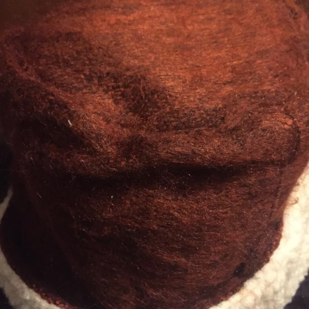 Burnt Orange Red Alpaca and Sherpa Linned Hat NWT - Image 4