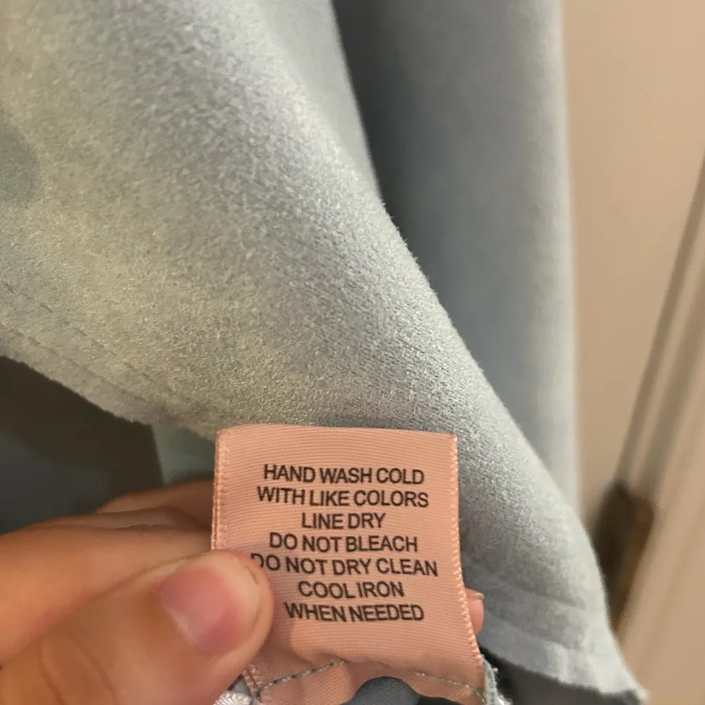 philosophy Blue Women's Faux Leather Jacket - Image 8