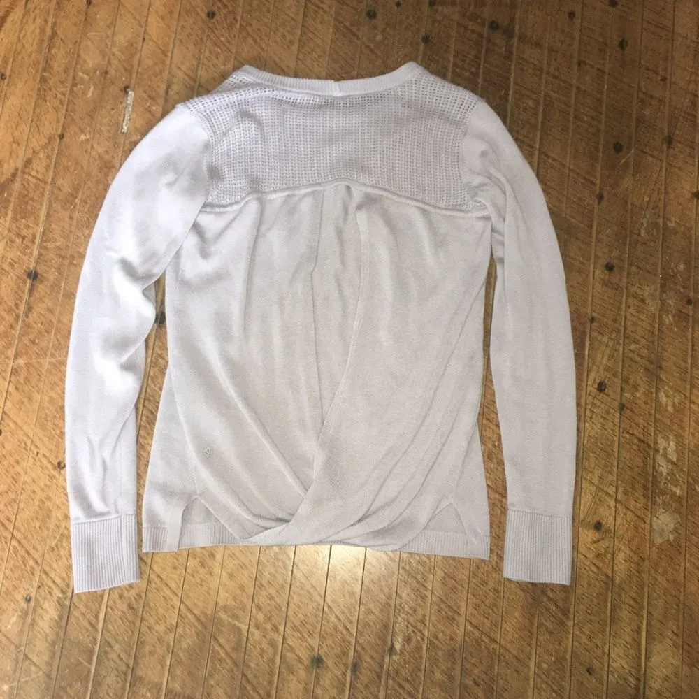 Lululemon Back to Balance Iced Iris cashmere sweater - Image 4