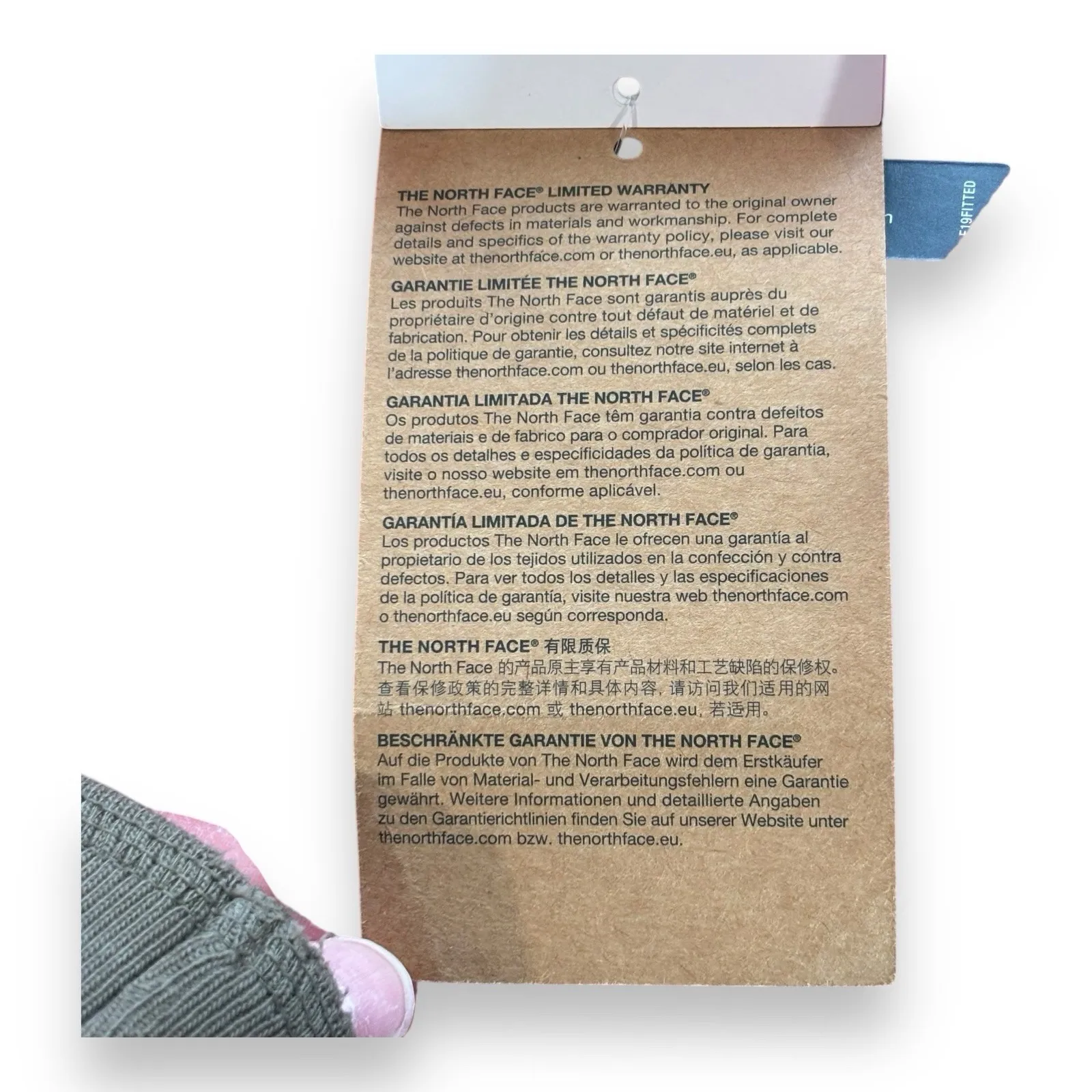 THE NORTH FACE Pink Dune Sky‎ Pocket Leggings Women's Size XS New 7/8 Length - Image 12