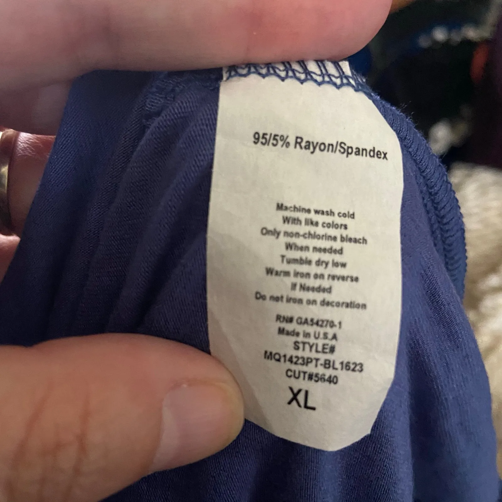 Zip Code Womens Top Size PXL Blue‎ Tunic Mom Life is the Best Life Petite XL NEW Blue - Image 4