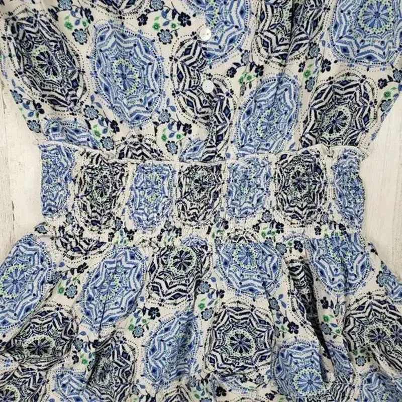 Dee Elly 3/4 Sleeve Lightweight Elastic waist Mini Dress Women's Size Small - Image 4