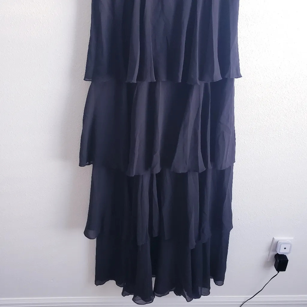 Baltic Born Montaigne Ruffle Maxi Dress Short Sleeve New Without Tags - Image 6