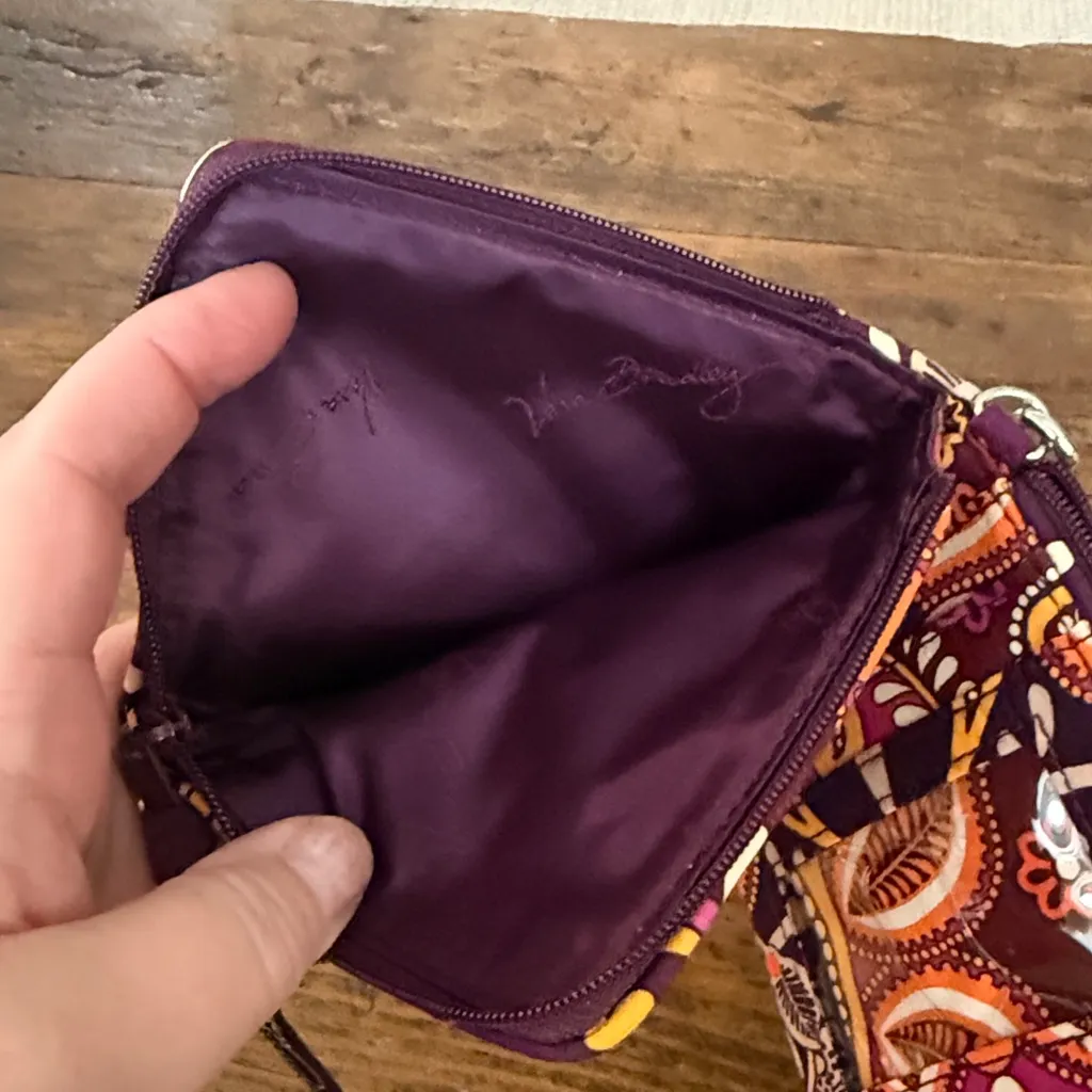 Vera Bradley Safari Sunset Double ID Wristlet - Image 5