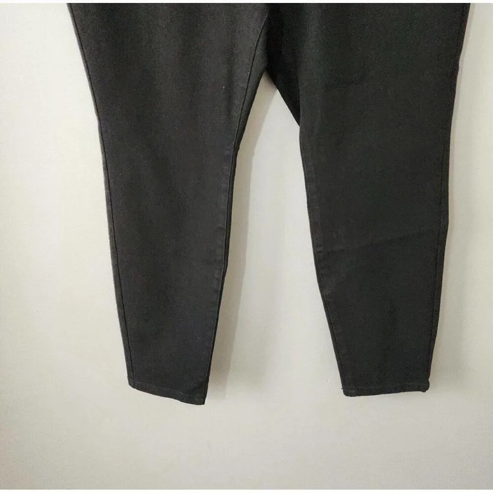 Lane Bryant Black Skinny JEANS Plus Size 22 Petite High-Rise flex Waist Magic - Image 5