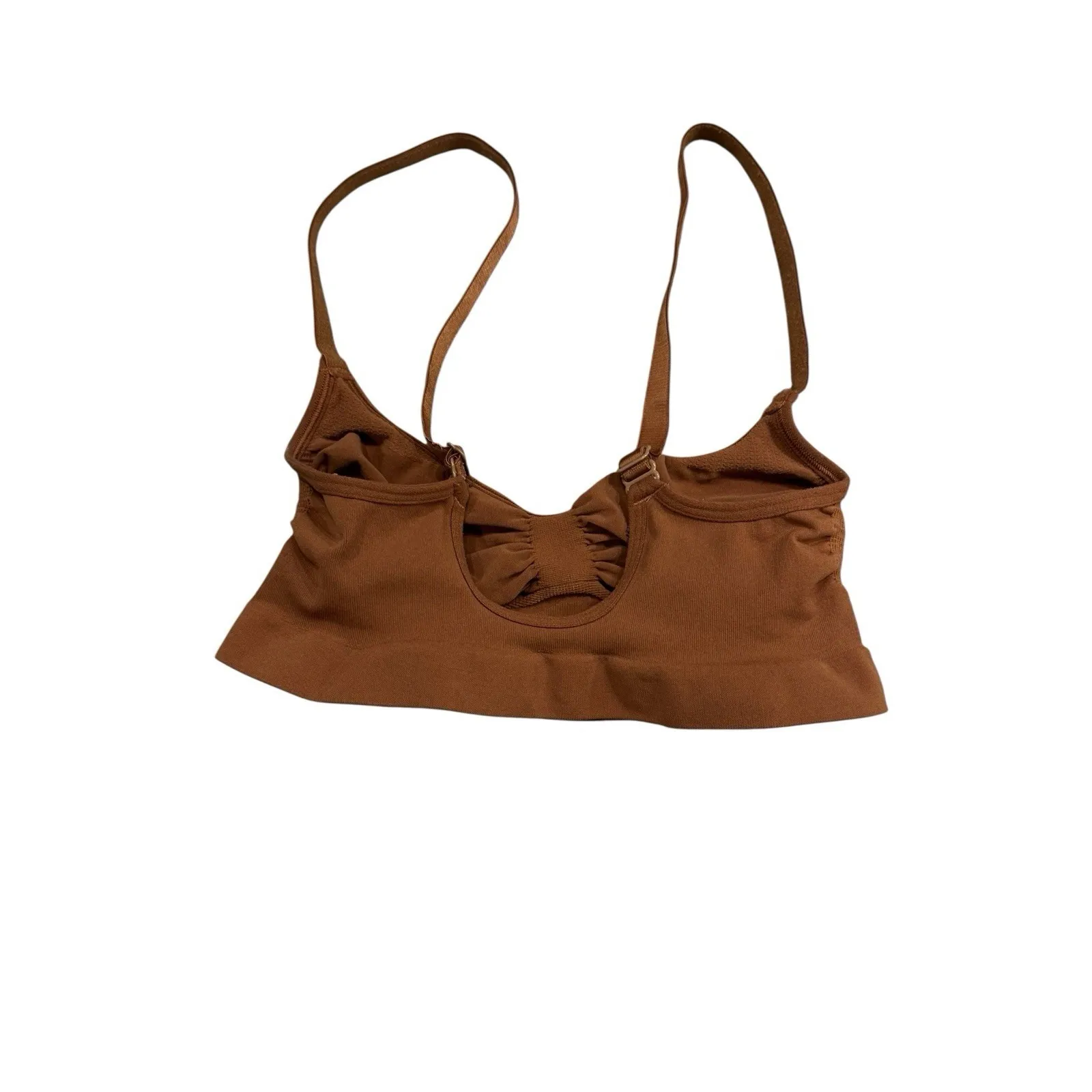 Skims Everyday Sculpt Scoop Neck Bralette‎ Womens  Seamless Jasper Size M - Image 2