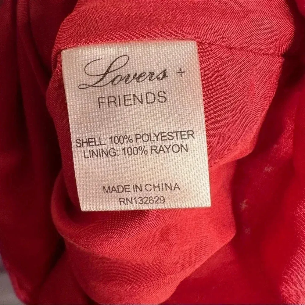 Lovers + Friends NWOT Basil Mini Star Print Midi Dress Size Small - Image 11