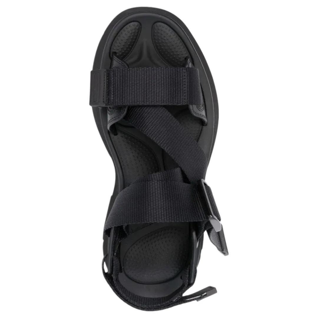 Alexander McQueen Tread Flat Sandals Size 37 Black - NWT - Image 5