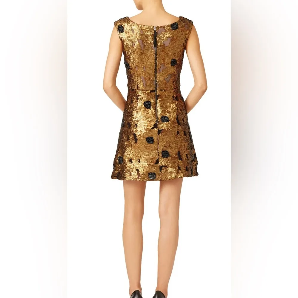 black and gold cleopatra dress Small